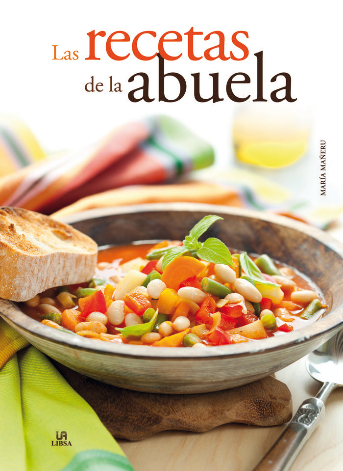 Las Recetas de la Abuela, de MAÑERU | portada del libro