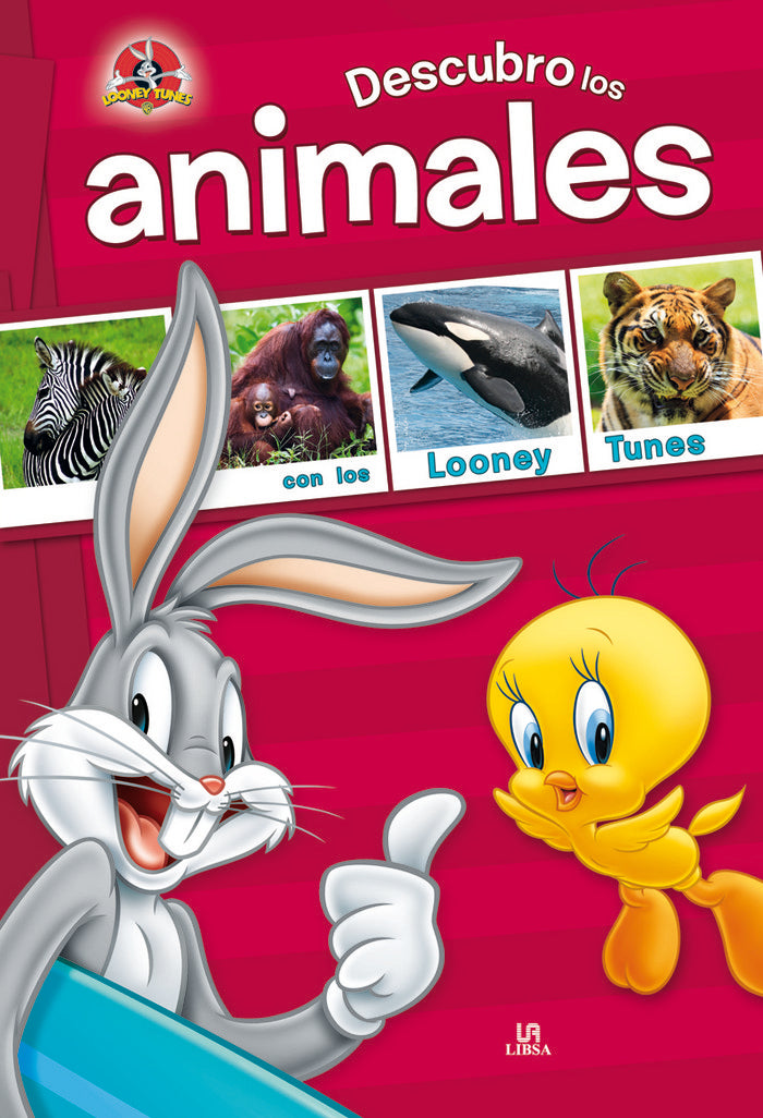 Descubro los animales con los Looney Tunes, de VV.AA. | portada del libro