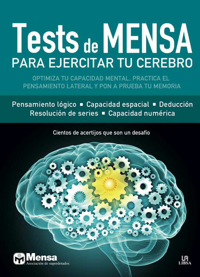Tests de Mensa para Ejercitar tu Cerebro, de DEDOPULOS | portada del libro