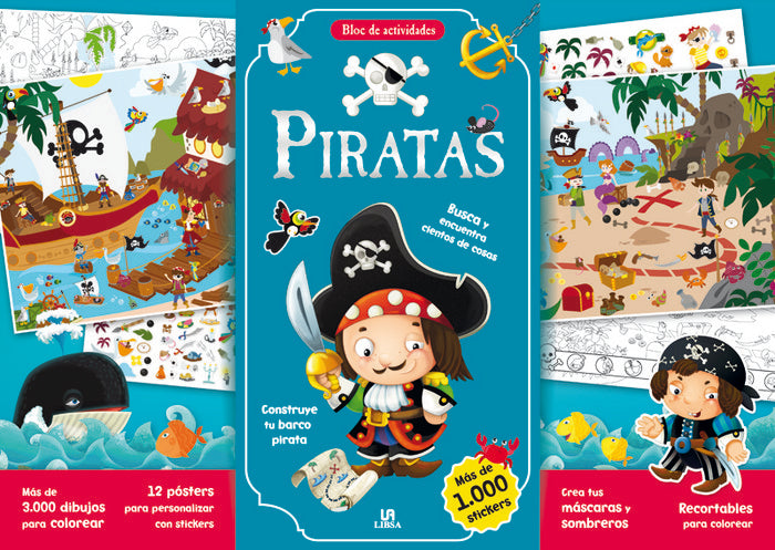 Piratas, de EQUIPO EDITORIAL | portada del libro