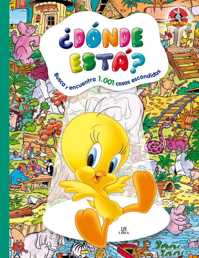 ¿Dónde está? Busca y encuentra 1001 cosas escondidas, de EQUIPO EDITORIAL | portada del libro