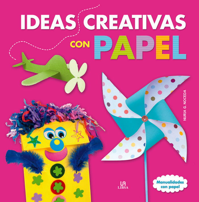 Ideas Creativas con Papel, de Equipo Editorial | portada del libro