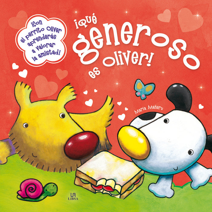 ¡Qué Generoso es Oliver!, de Equipo Editorial | portada del libro
