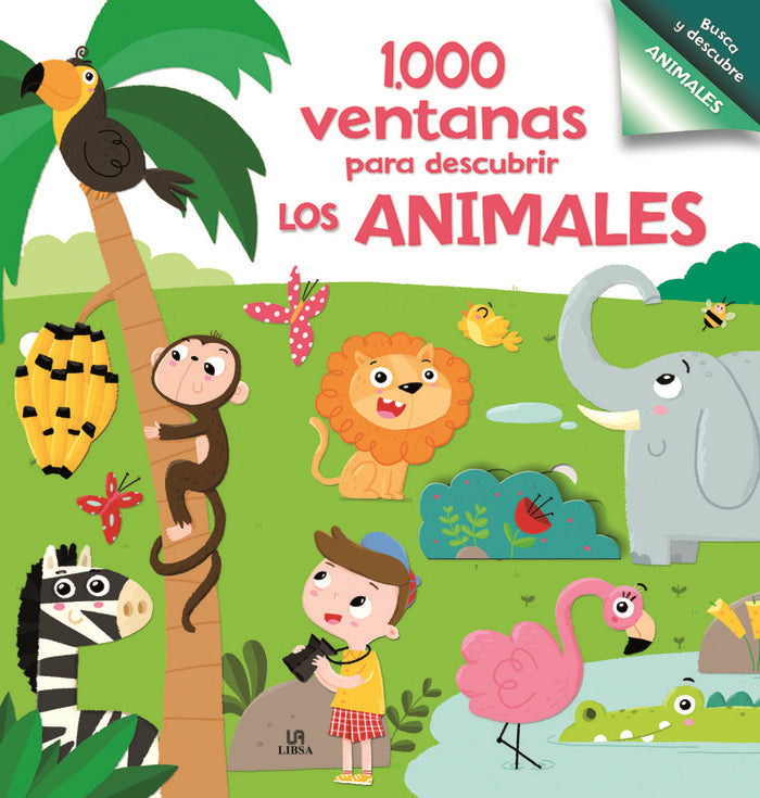 1.000 Ventanas para Descubrir los Animales, de Equipo Editorial | portada del libro