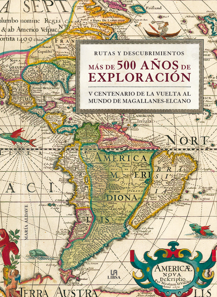 Más de 500 Años de Exploración, de Aldave Villanueva, María | portada del libro