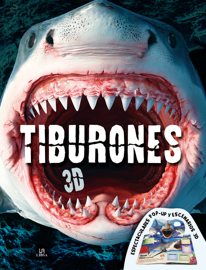 TIBURONES 3D | portada del libro