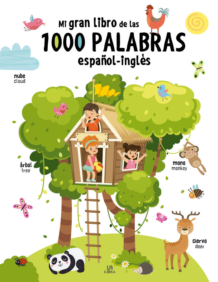 Mi Gran Libro de las 1.000 Palabras Español-Inglés, de Equipo Editorial | portada del libro