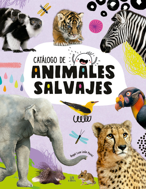 Animales Salvajes, de León Panal | portada del libro