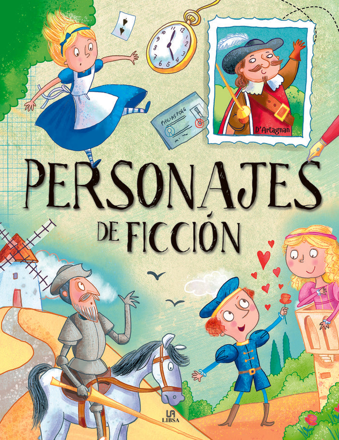 PERSONAJES DE FICCION, de NIETO MARTINEZ, CARLA | portada del libro
