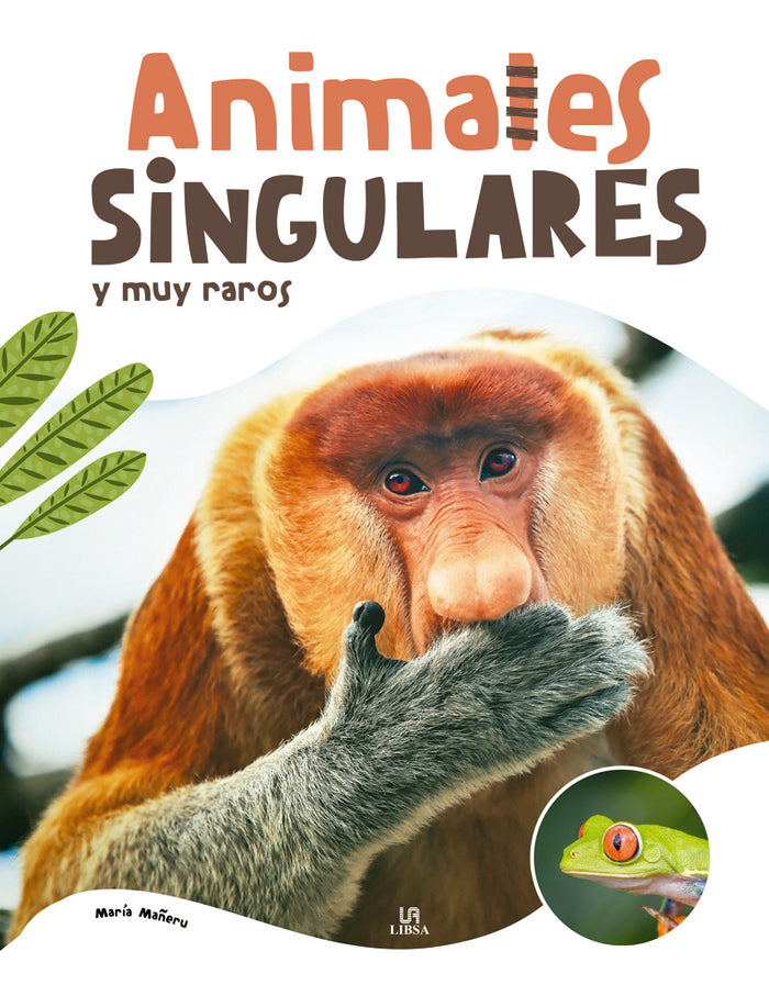 Animales Singulares y muy Raros | portada del libro
