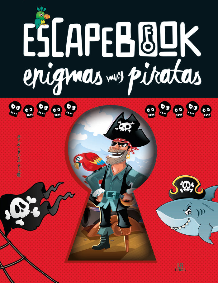 ENIGMAS MUY PIRATAS, de JIMENEZ GARCIA, ALBERTO | portada del libro
