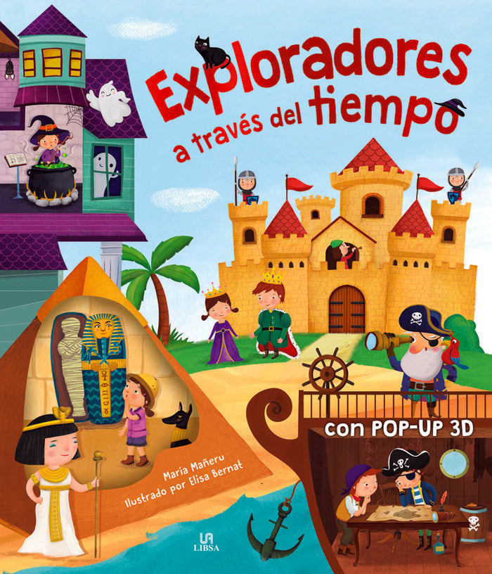 EXPLORADORES A TRAVES DEL TIEMPO, de EQUIPO EDITORIAL | portada del libro
