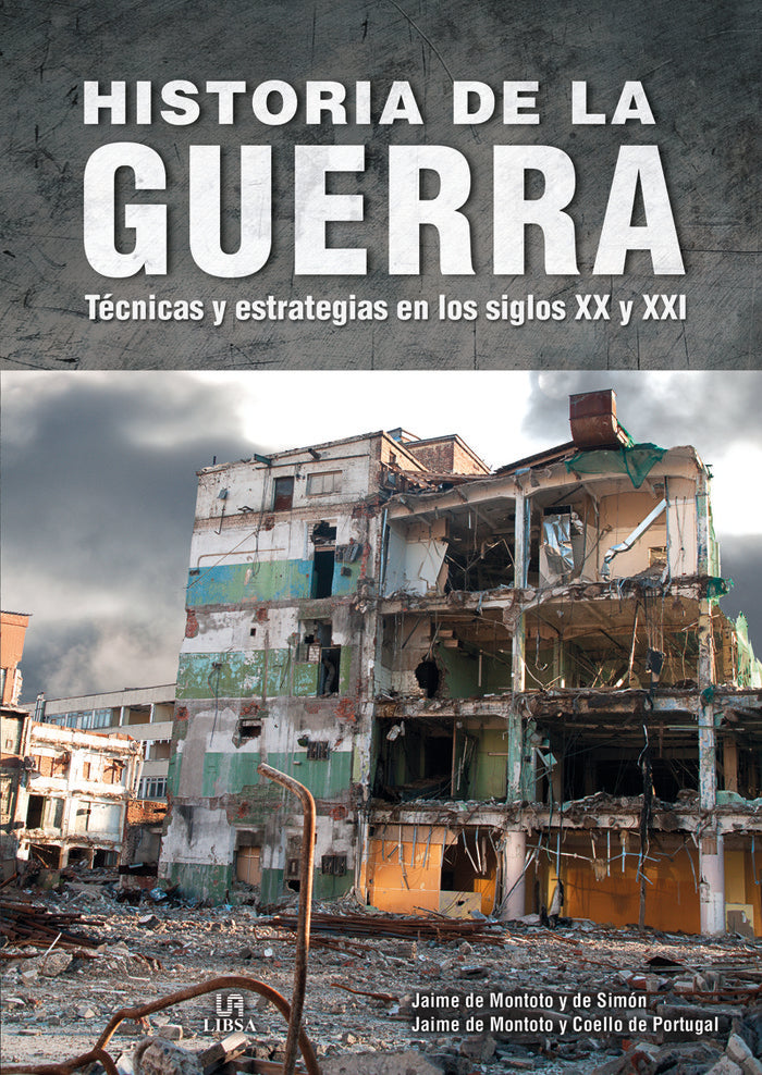 HISTORIA DE LA GUERRA, de DE MONTOTO Y DE SIMON | portada del libro