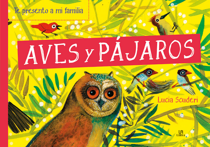 AVES Y PAJAROS, de SCUDERI | portada del libro