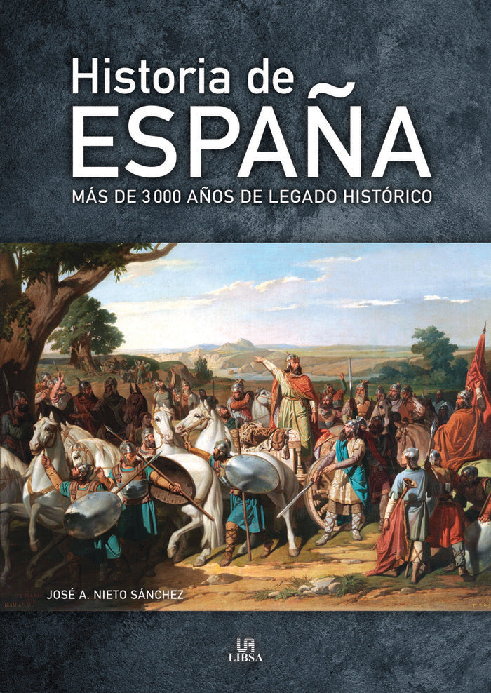 HISTORIA DE ESPAÑA, de NIETO SANCHEZ | portada del libro