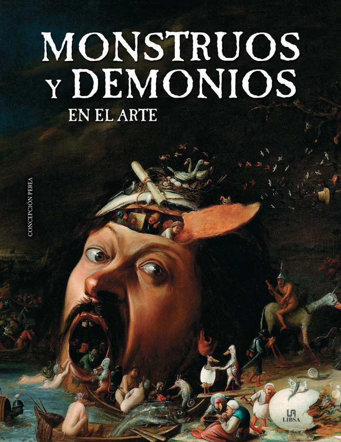 MONSTRUOS Y DEMONIOS EN EL ARTE, de PEREA GOMEZ, CONCEPCION | portada del libro
