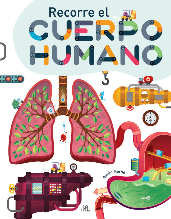 RECORRE EL CUERPO HUMANO, de MARTUL HERNANDEZ, BELEN | portada del libro