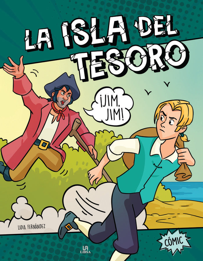 LA ISLA DEL TESORO COMIC, de STEVENSON, ROBERT LOUIS | portada del libro