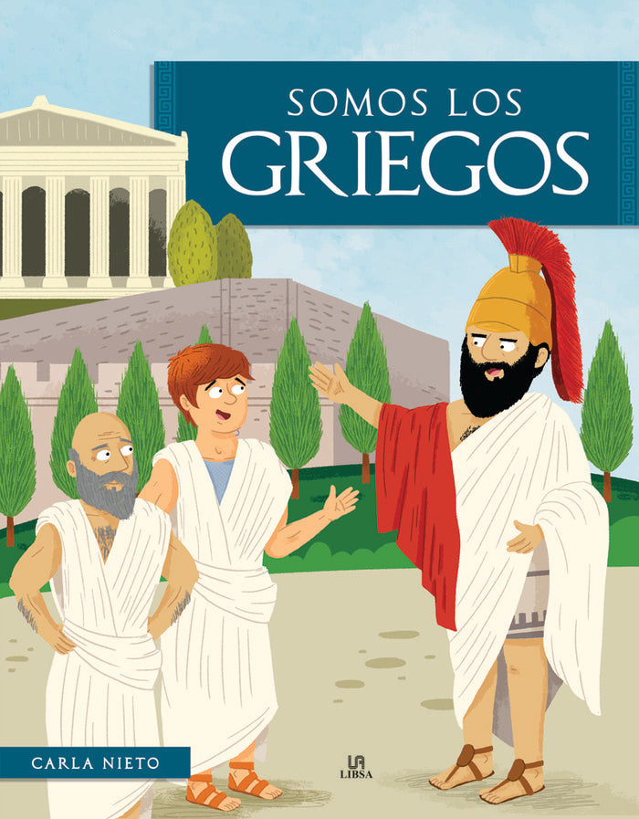 SOMOS LOS GRIEGOS, de NIETO MARTINEZ | portada del libro