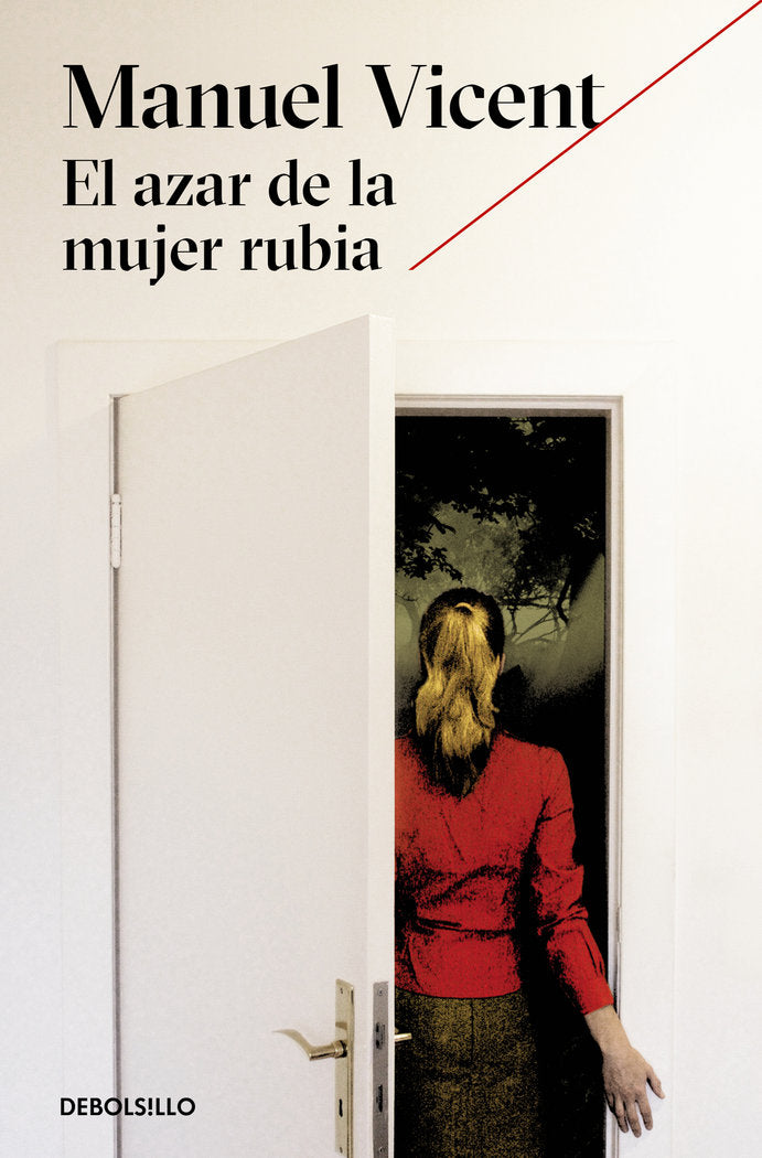 El azar de la mujer rubia, de Vicent, Manuel | portada del libro
