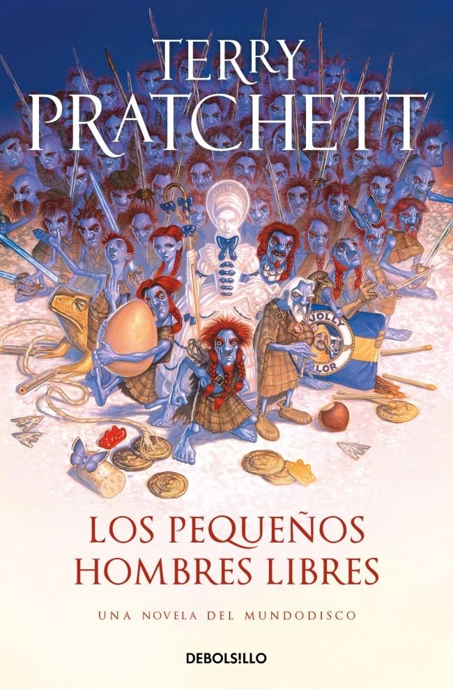 Los Pequeños Hombres Libres (Mundodisco 30), de Pratchett, Terry | portada del libro