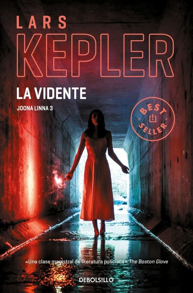 La vidente (Inspector Joona Linna 3), de Kepler, Lars | portada del libro