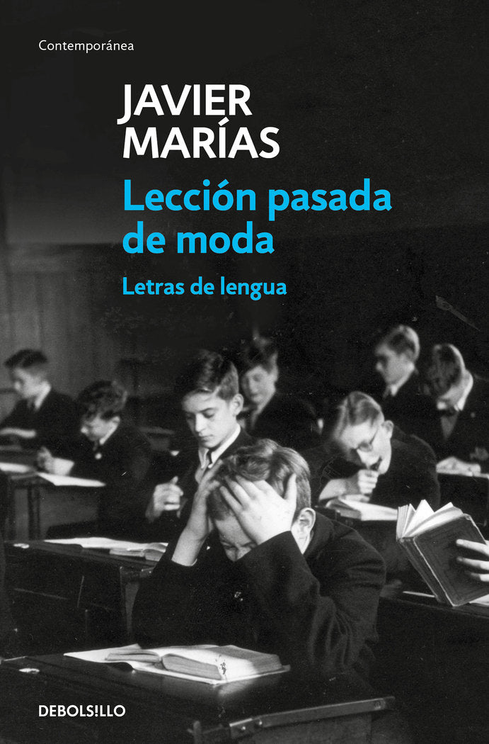 Lección pasada de moda, de Marías, Javier | portada del libro