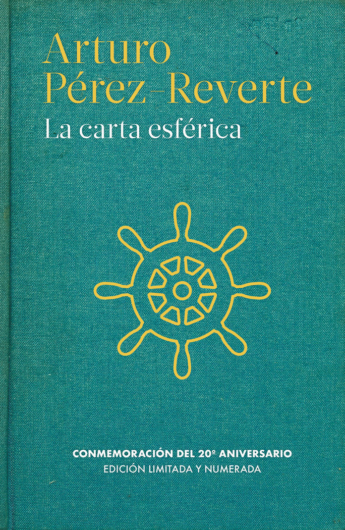 La carta esférica, de Pérez-Reverte | portada del libro