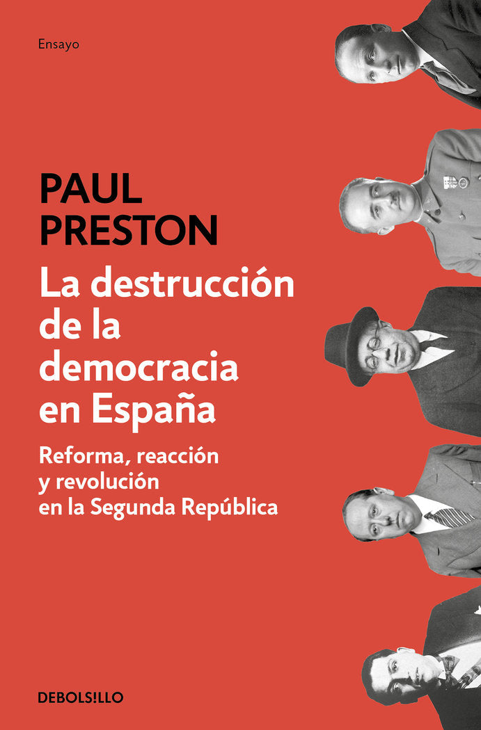La destrucción de la democracia en España, de Preston, Paul | portada del libro