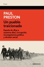 UN PUEBLO TRAICIONADO, de Paul Preston | portada del libro