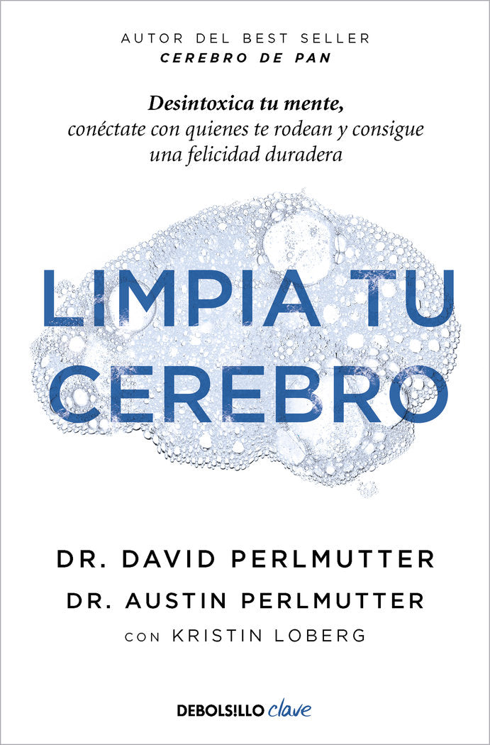 LIMPIA TU CEREBRO, de PERLMUTTER, DAVID | portada del libro