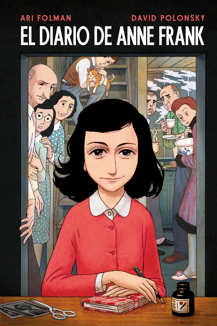 EL DIARIO DE ANNE FRANK (NOVELA GRAFICA), de FRANK, ANNE | portada del libro
