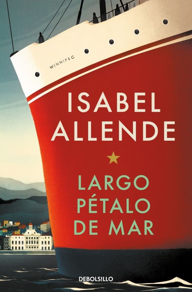 LARGO PETALO DE MAR, de ALLENDE, ISABEL | portada del libro