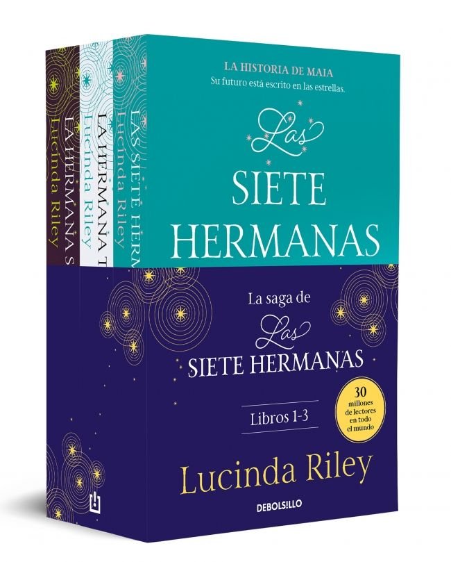 LUCINDA RILEY (EDICION PACK: LAS SIETE HERMANAS LA HERMANA TORMENTA LA HERMA, de RILEY, LUCINDA | portada del libro