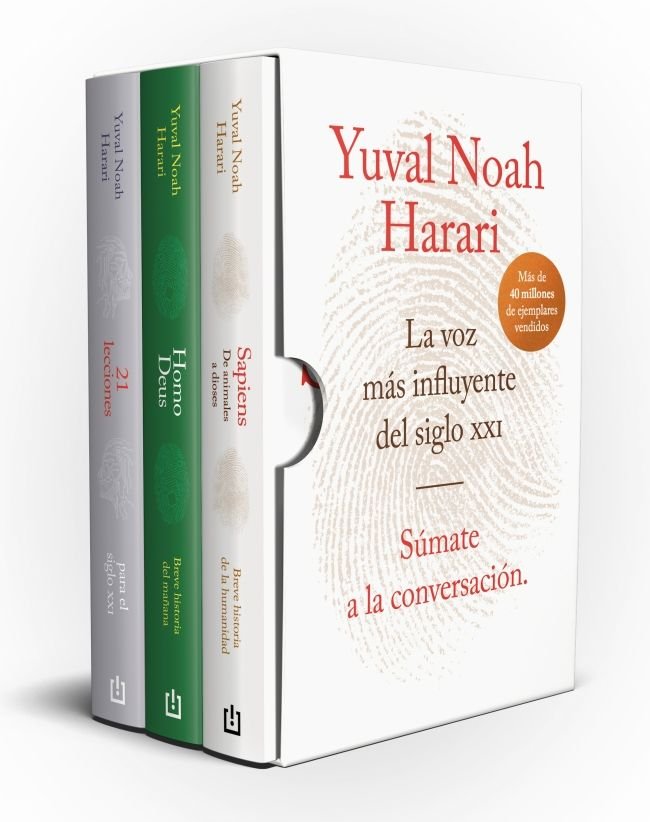 ESTUCHE YUVAL NOAH HARARI, de HARARI,YUVAL NOAH | portada del libro