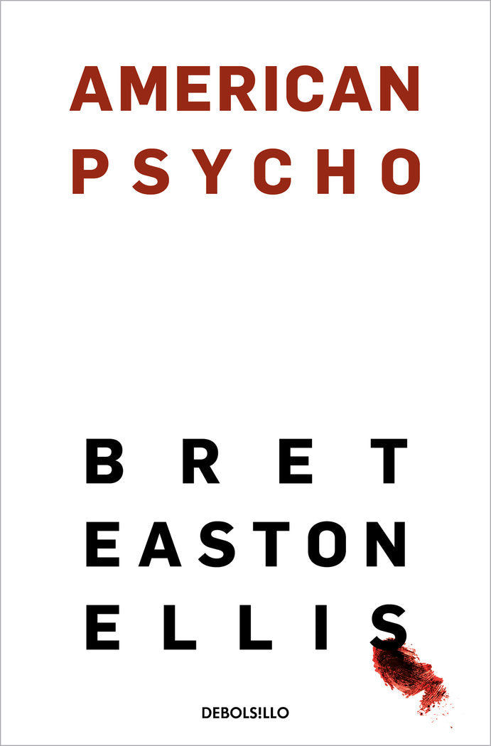 AMERICAN PSYCHO, de BRET EASTON ELLIS | portada del libro