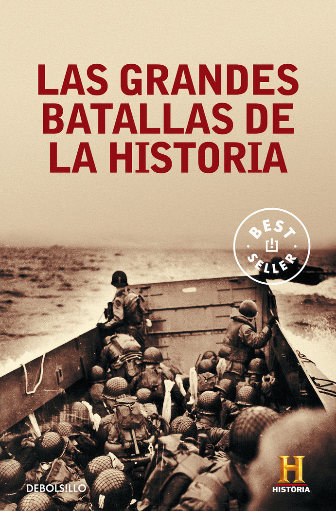 LAS GRANDES BATALLAS DE LA HISTORIA, de CANAL HISTORIA | portada del libro
