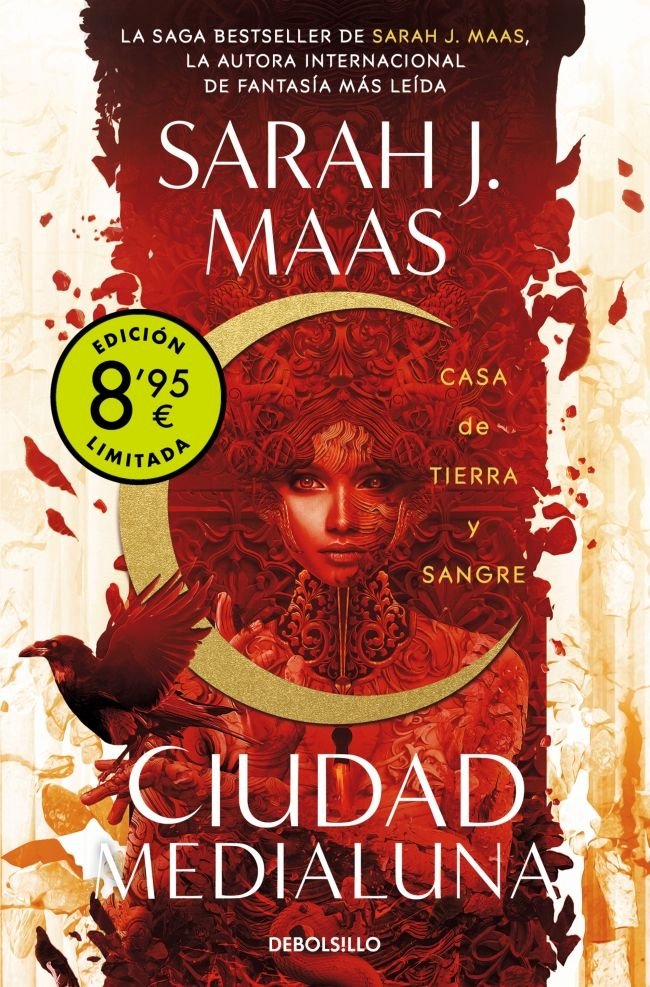 CASA DE TIERRA Y SANGRE (CAMPAÑA DE VERANO EDICION LIMITADA) (CIUDAD MEDIALUNA 1, de MAAS, SARAH J. | portada del libro