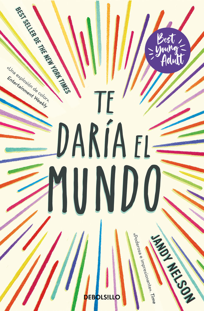 TE DARIA EL MUNDO BEST YOUNG ADULT, de JANDY NELSON | portada del libro
