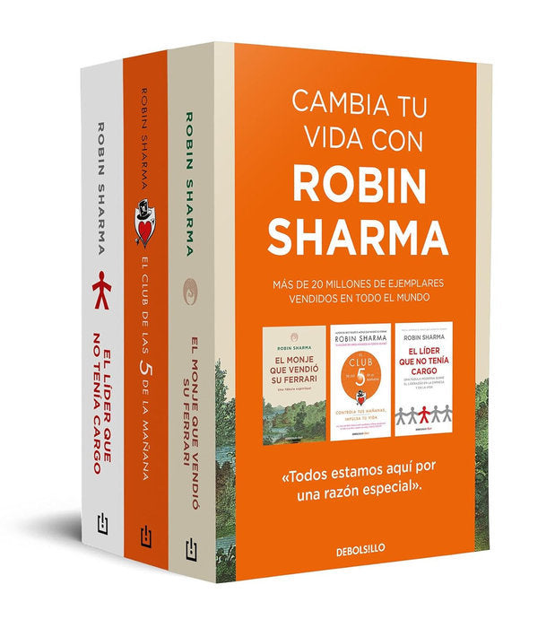 PACK ROBIN SHARMA, de ROBIN SHARMA | portada del libro