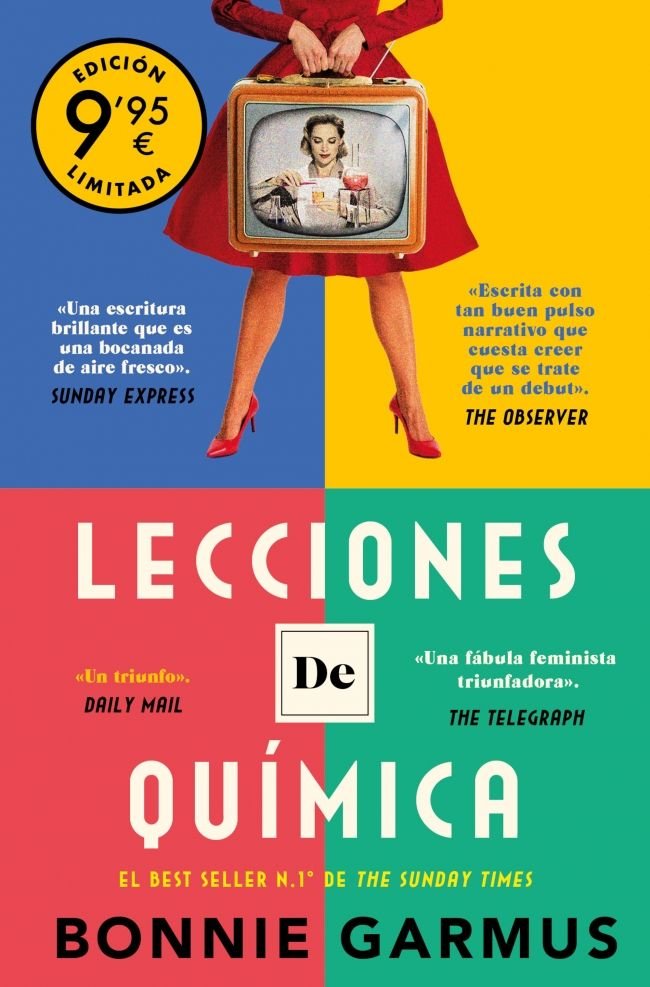 LECCIONES DE QUIMICA CAMPAÑA DE VERANO EDICION LIMITADA, de BONNIE GARMUS | portada del libro