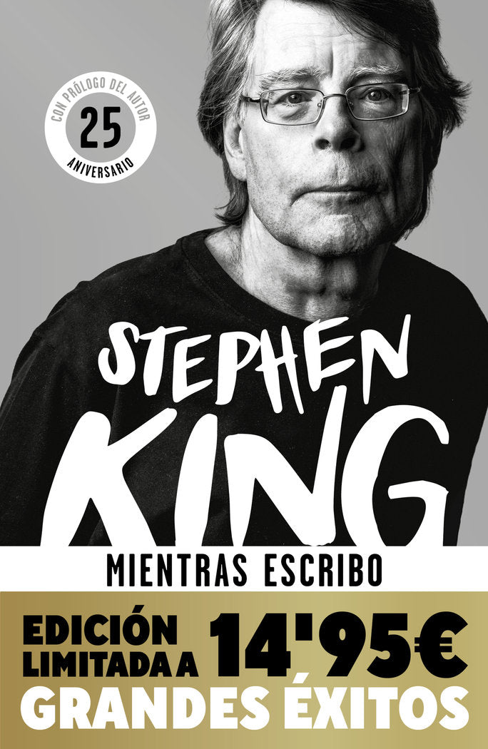 MIENTRAS ESCRIBO (CAMPAÑA NAVIDAD GRANDES EXITOS EDICION LIMITADA), de KING, STEPHEN | portada del libro