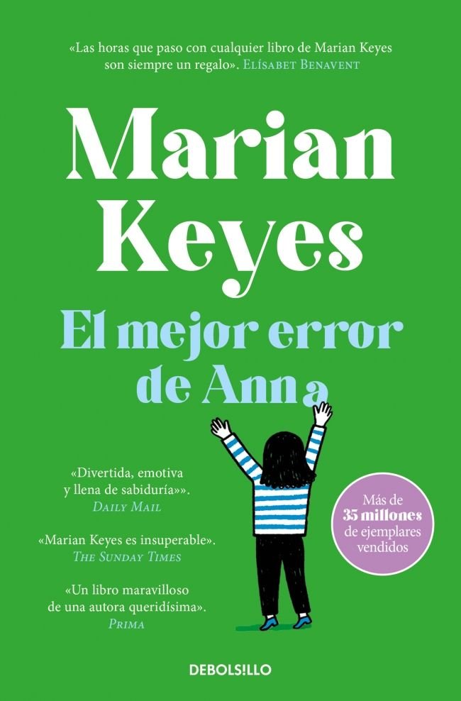 El mejor error de Anna (Hermanas Walsh 7), de MARIAN KEYES | portada del libro