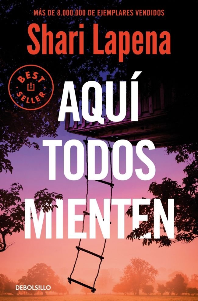 AQUI TODOS MIENTEN, de LAPENA, SHARI | portada del libro