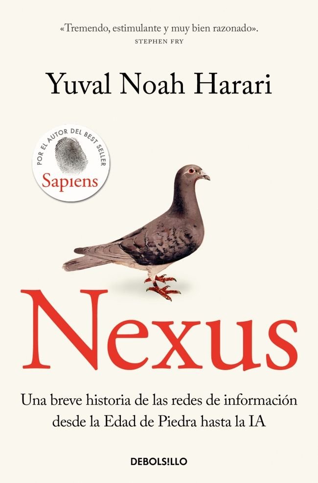 NEXUS, de YUVAL NOAH HARARI | portada del libro