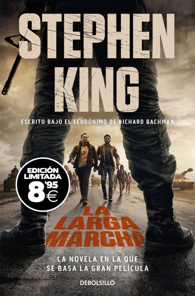LA LARGA MARCHA EDICION BLACK FRIDAY, de STEPHEN KING | portada del libro