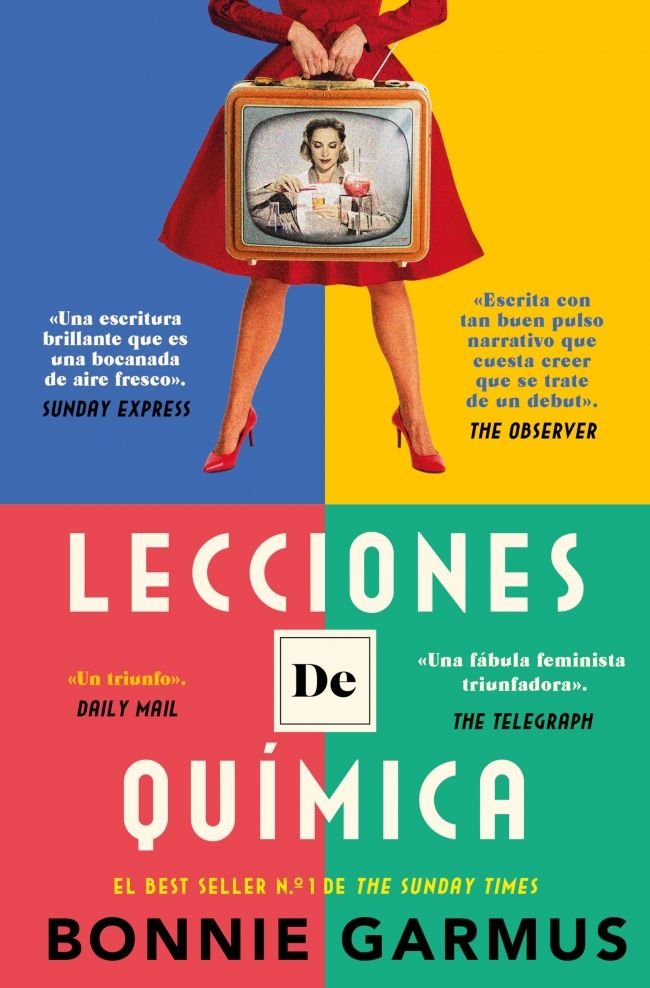 LECCIONES DE QUIMICA, de BONNIE GARMUS | portada del libro