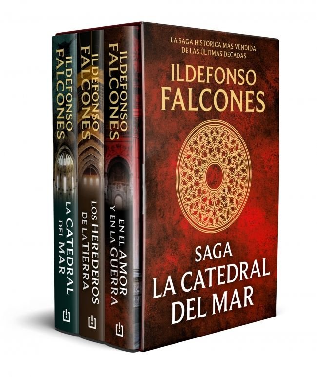 SAGA LA CATEDRAL DEL MAR, de ILDEFONSO FALCONES | portada del libro