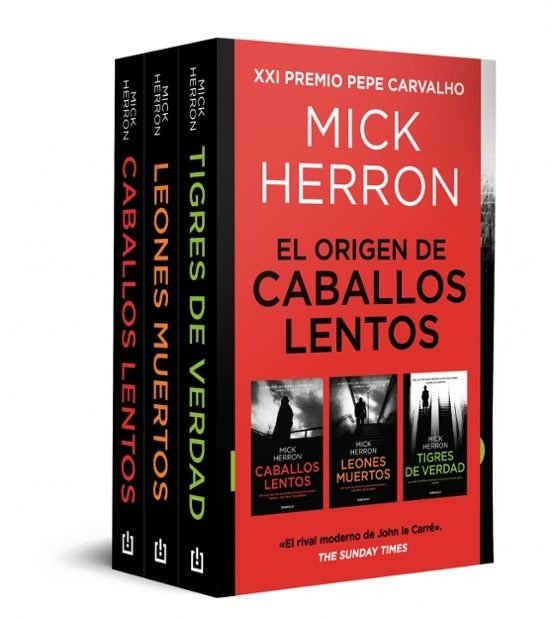 Los primeros casos de caballos lentos, de Mick Herron | portada del libro