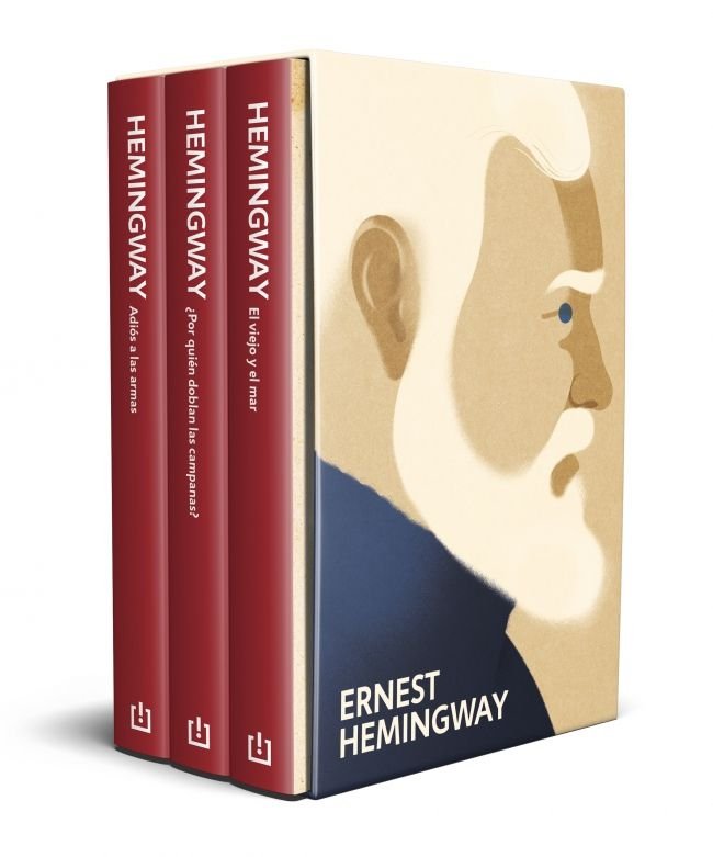 Estuche Esencial (contiene: Por quién doblan las campanas | El viejo y el mar | Adiós a las armas), de ERNEST HEMINGWAY | por